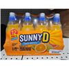 Image 1 : Sunny D Tangy Orange Drink 12x 500ml
