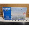Image 1 : Ronco VE1 Powder Free Vinyl Gloves - Size  Small 11x 100 count