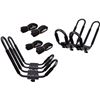 Image 1 : TMS Kayak Roof Racks for 2 Kayaks - Dual Universal Fit Carriers Include Two Sets of Straps for Cars,