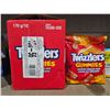 Image 1 : Twizzler Gummies - Orange & Cream Pop 10x170g