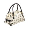 Image 3 : MCM White Coated Canvas Tote Bag