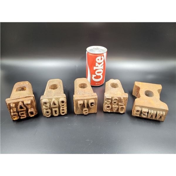 Vintage Lumber Stamps