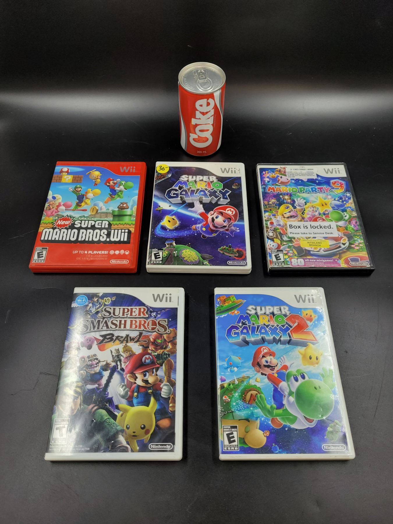 CONSOLE NINTENDO WII Super Mario Bros 25th Anniversary rouge limitée CONSOLE NINTENDO WII Super Mario Bros 25th Anniversary rouge limitée