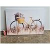 Image 1 : Yellow Bicycle Print