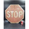 Image 1 : Vintage Aluminum Stop Sign