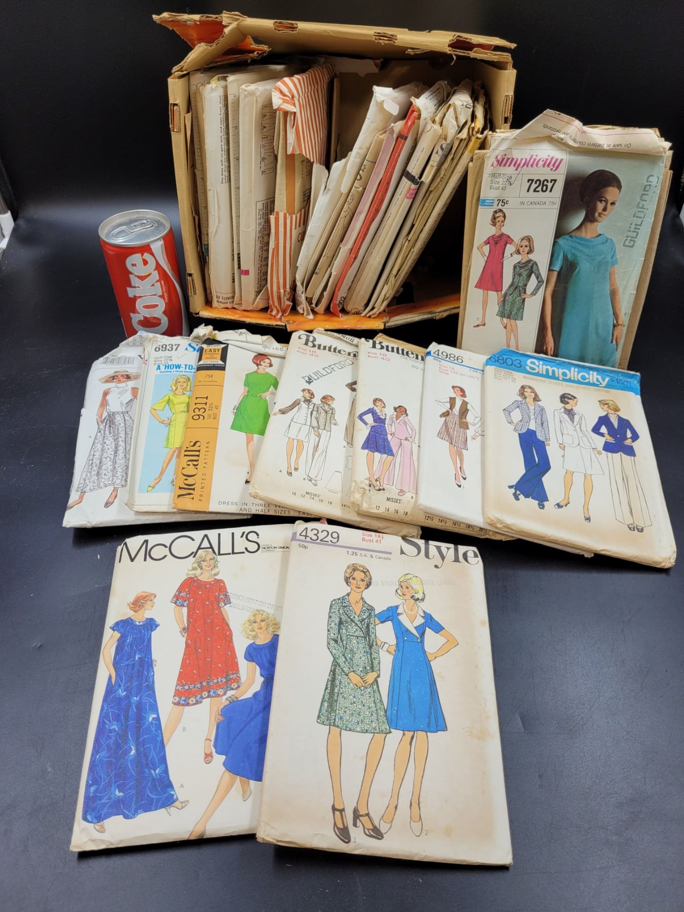 Vintage Sewing Patterns Lot