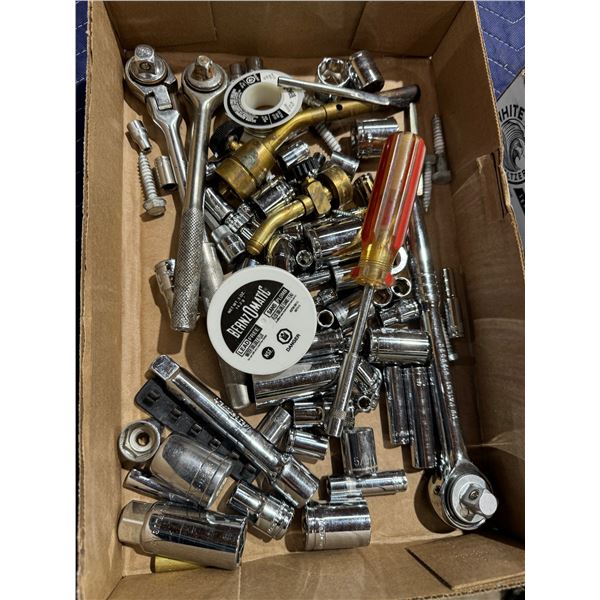 Assorted sockets and torch ends