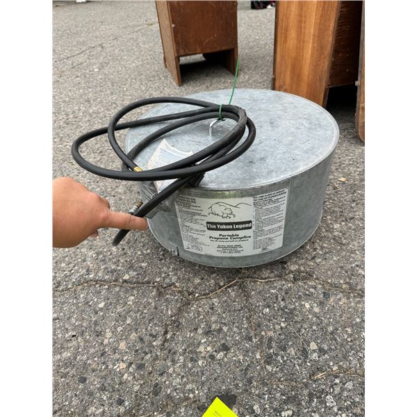Portable propane, campfire