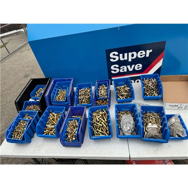 Large lot of bolts assorted size