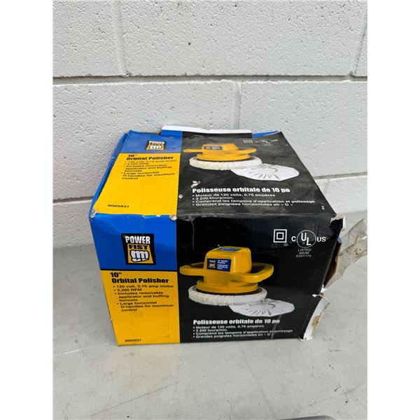 10" orbital polisher