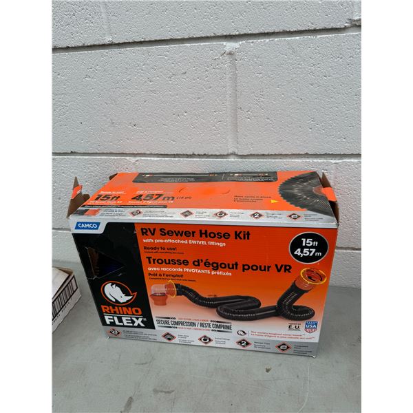 RV, sewer hose kit
