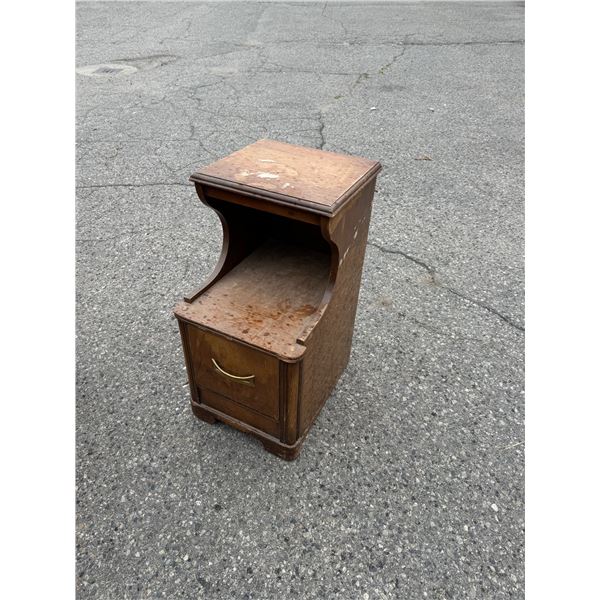Antique end table