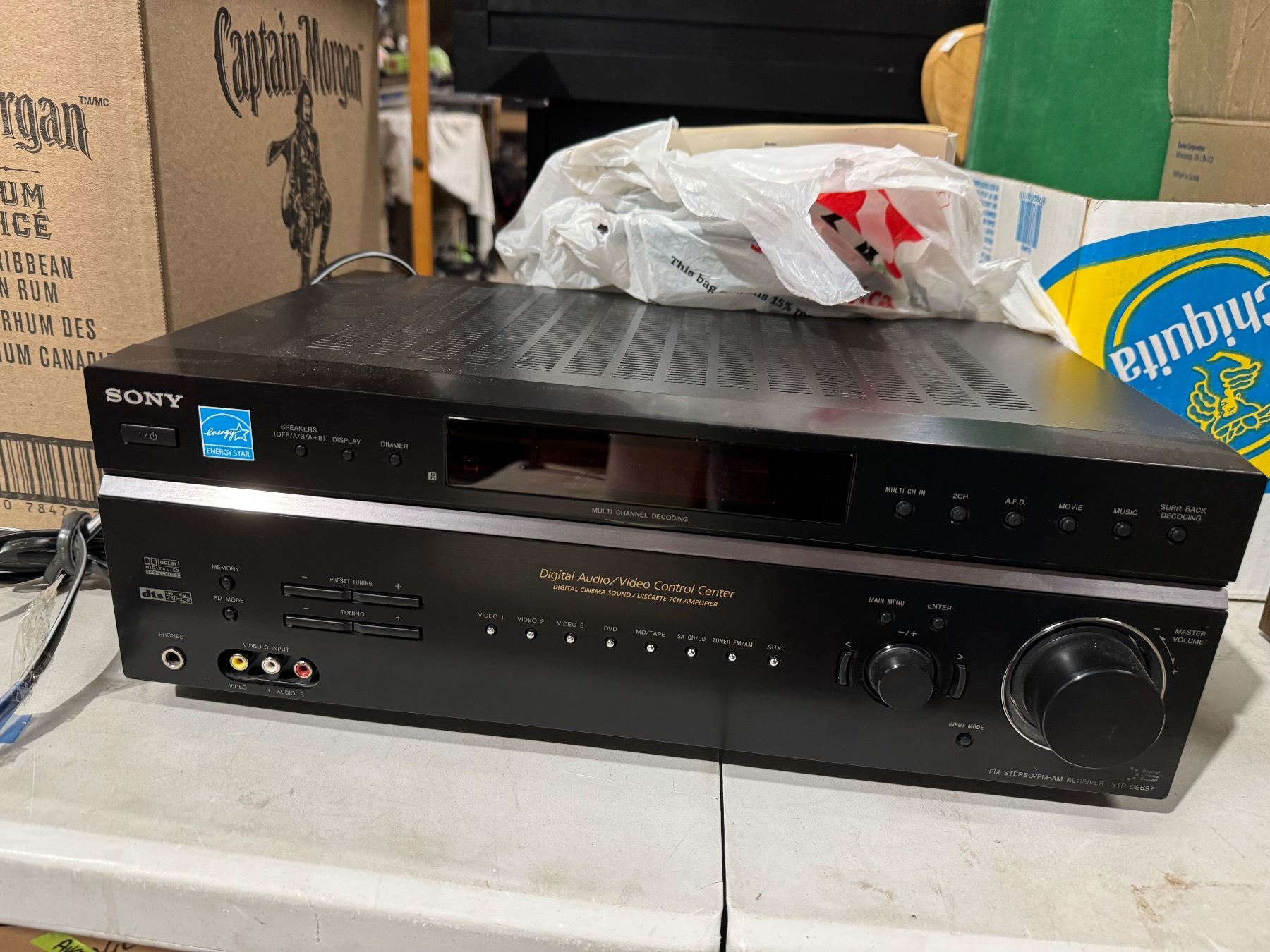 Sony, digital audio video control center