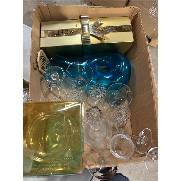 Glassware and decor