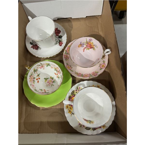 Tea cups and saucers