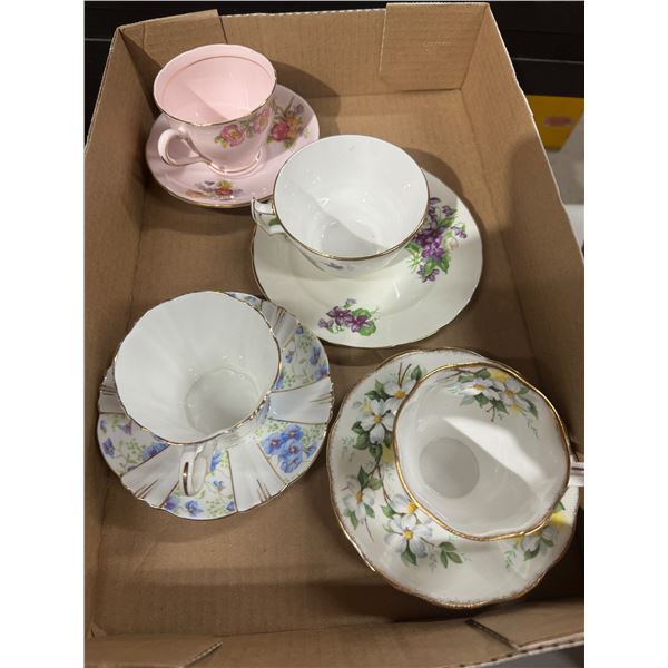 Tea cups and saucers