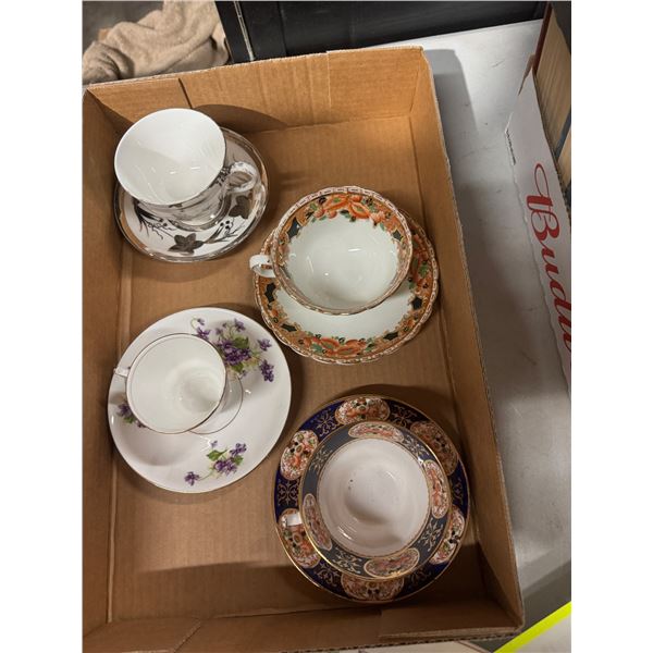 Tea cups and saucers