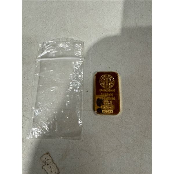 Funny money, Gold bar