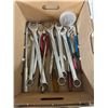 Image 1 : Assorted wrenches and other tools
