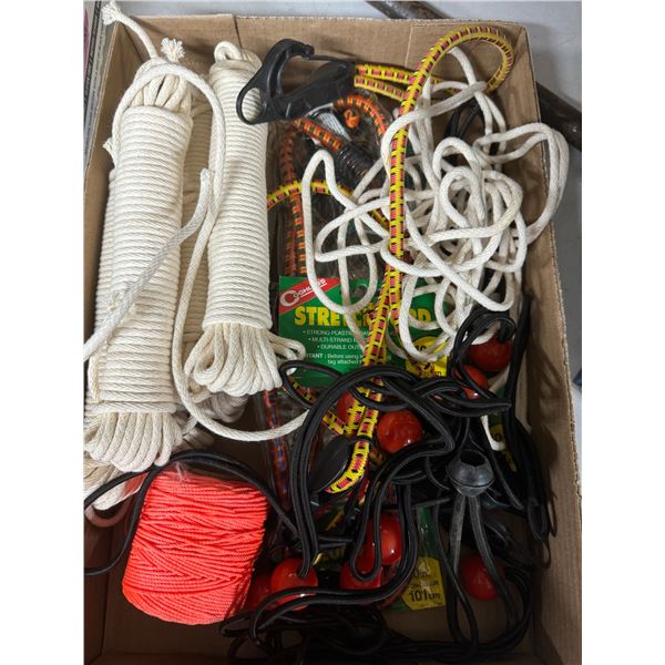 Bungee ropes and strings