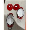 Image 3 : Small cast-iron pots with lids