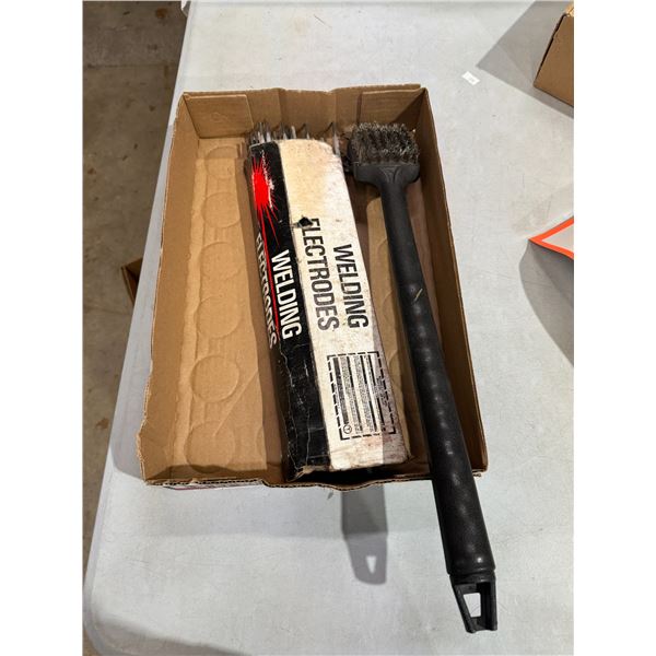 Welding, rods and brush