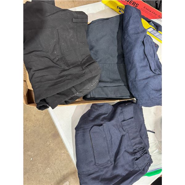 4 pairs pants 40"