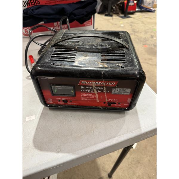 Moto master battery charger