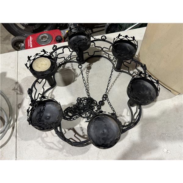 Hanging Candle chandelier