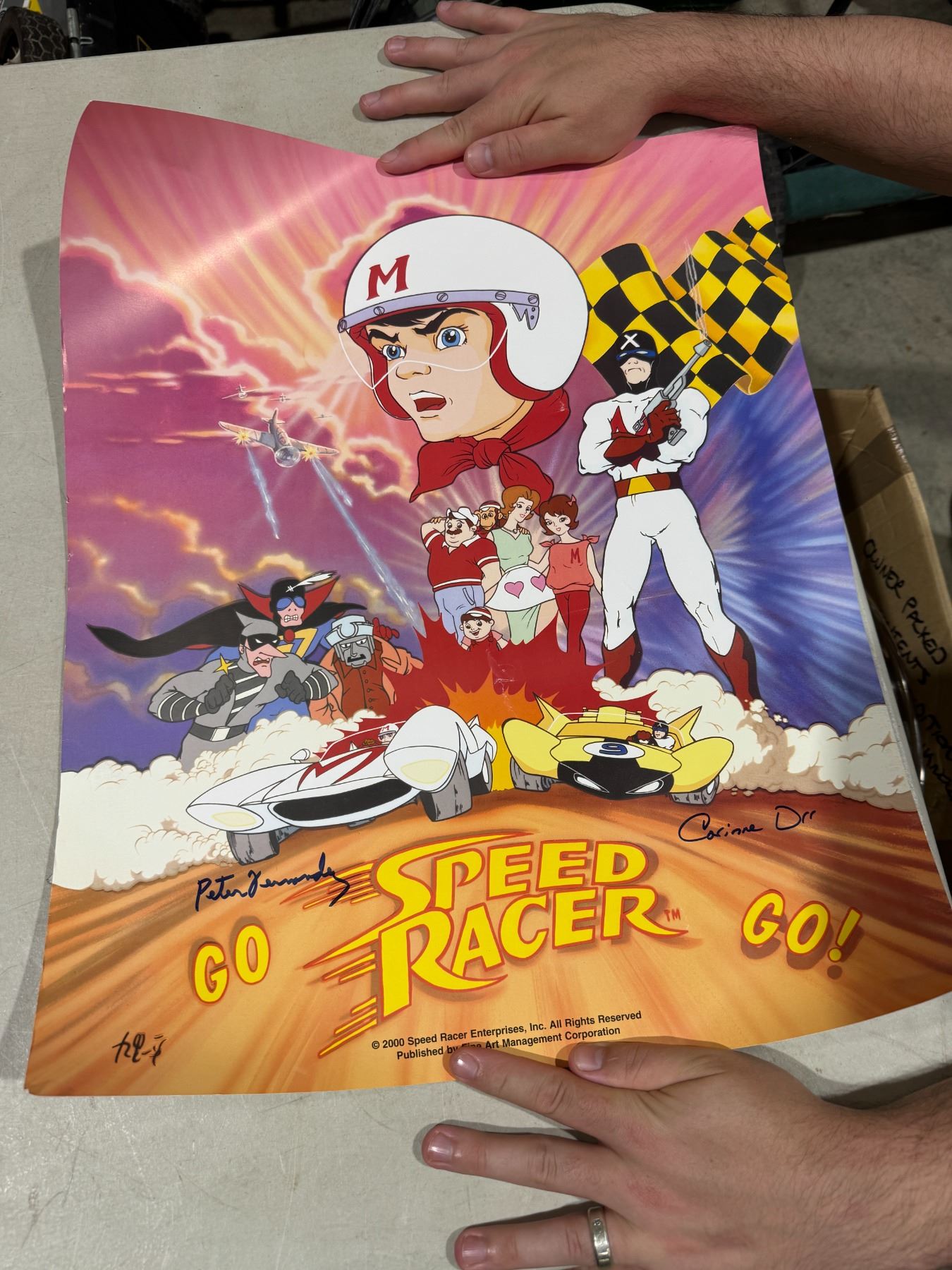Speed racer poster
