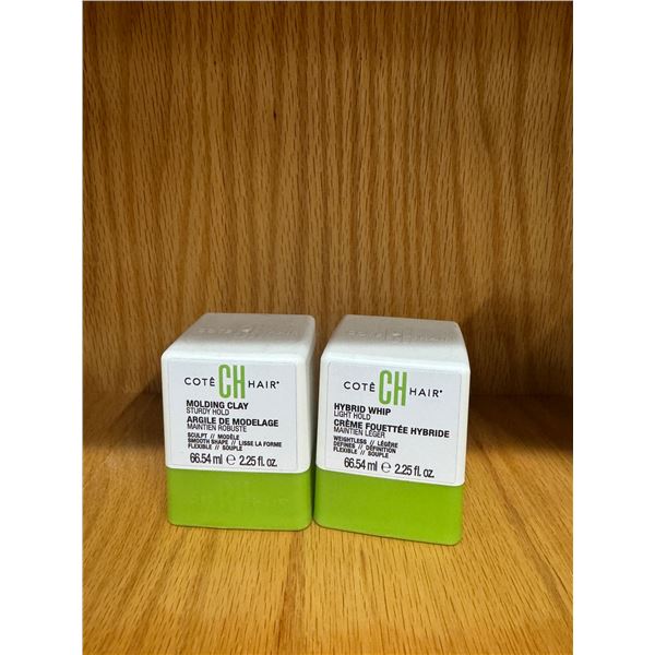 CH hair, molding, clay, and hybrid whip