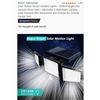 Image 2 : Solar motion sensor outdoor lights