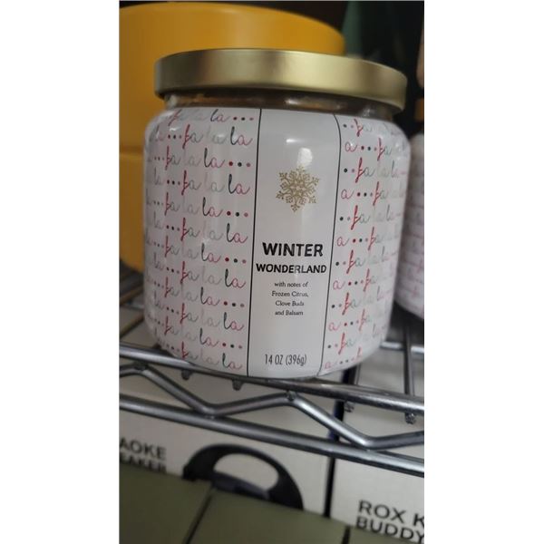 winter wonderland candle