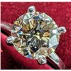 Image 2 : 14K WHITE GOLD 2.3G LAB DIAMOND 2CT RING (~SIZE 6)