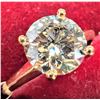 Image 1 : 10K YELLOW GOLD 1.7G LAB DIAMOND 1.5CT  RING (~SIZE 5)
