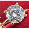 Image 1 : 10K YELLOW GOLD 2G LAB DIAMOND 1.2CT  RING (~SIZE 6.5)