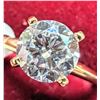 Image 3 : 10K YELLOW GOLD 2G LAB DIAMOND 1.2CT  RING (~SIZE 6.5)