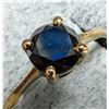 Image 1 : 10K YELLOW GOLD 1.63G BLACK DIAMOND 1.06CT  RING (~SIZE 6.25)