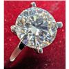 Image 2 : 14K WHITE GOLD 2G MOISSANITE 1.75CT  RING (~SIZE 6.25)