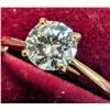 Image 2 : 10K YELLOW GOLD 1.23G LAB DIAMOND 0.46CT  RING (~SIZE 7)
