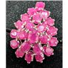 Image 2 : SILVER 11.85G 7CT  RING (~SIZE 7)