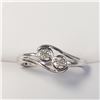 Image 1 : SILVER DIAMOND(0.08CT)  RING