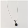 Image 2 : SILVER CZ 16"   NECKLACE