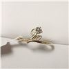 Image 3 : 10K YELLOW GOLD DIAMOND 18" (0.11CT)  RING (~SIZE 5.5) (~WEIGHT 1.14G)