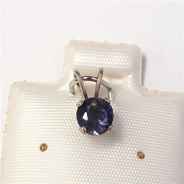 SILVER LOLITE(0.21CT)  PENDANT