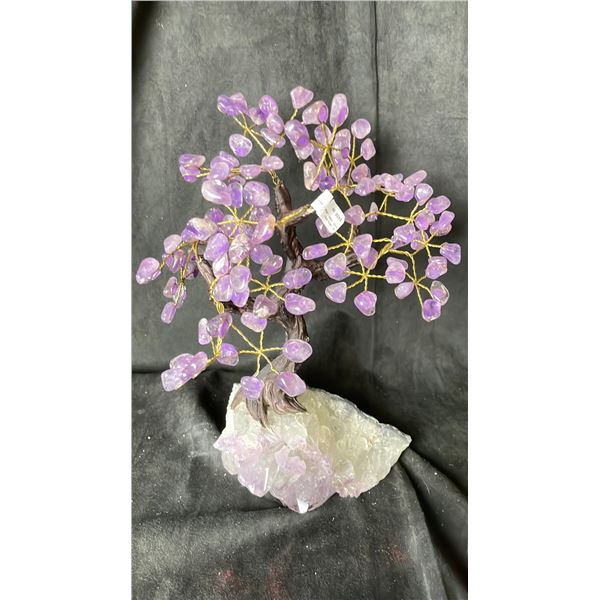 AMETHYST BONSAI TREE 10" RETAIL $480