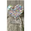 Image 1 : AMETHYST TITANIUM AURA HEART RETAIL $1100