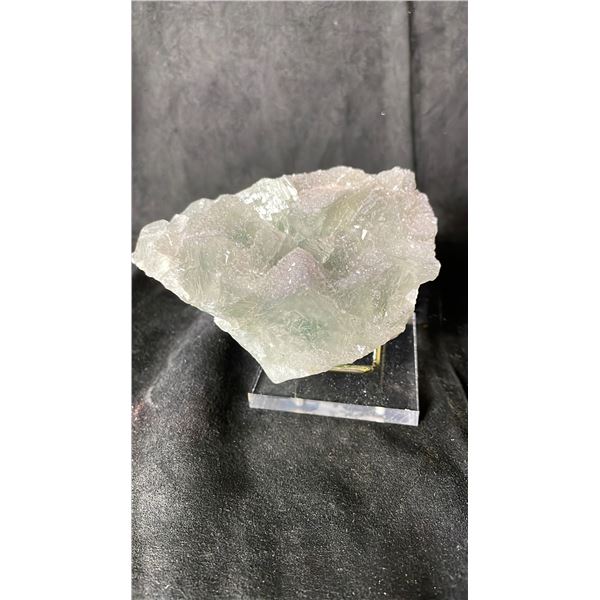 GREEN FLUORITE SPECIMEN ON STAND RETAIL $2500