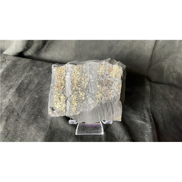 SHUNGITE WITH PYRITE 4  RETAIL$1400