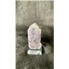Image 2 : LABRADORITE TOWER 4" & PURPLE SANDSTONE TOWER